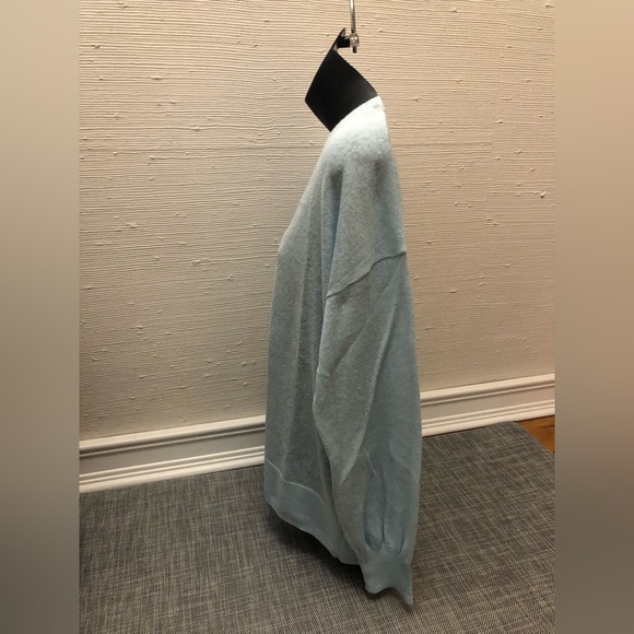 GAP FACTORY LINEN BLEND VNECK LONG SLEEVE SWEATER - Picture 4 of 15